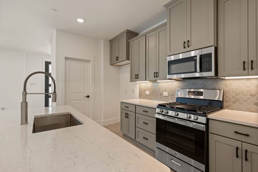 Furnished interior view inside a new home in Mosaic, Celina (Image 8).