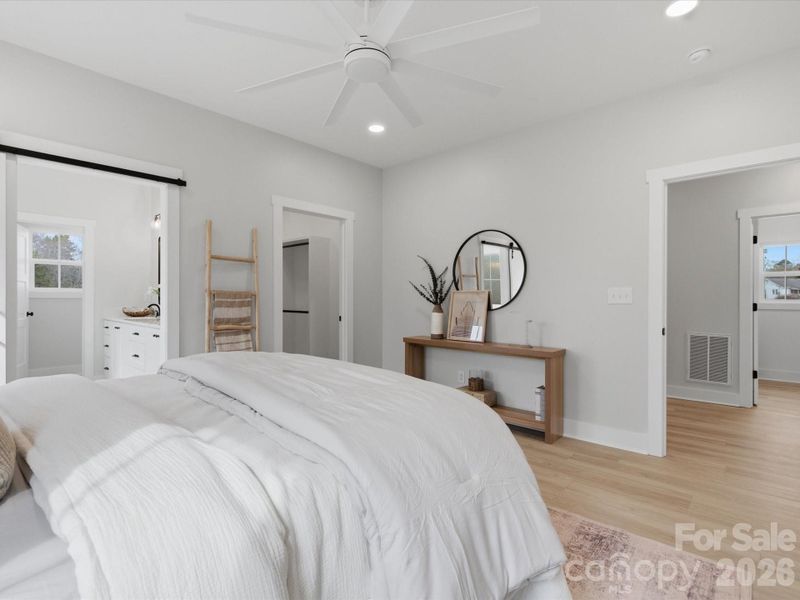 Furnished interior view inside a new home in , Bessemer City (Image 12).