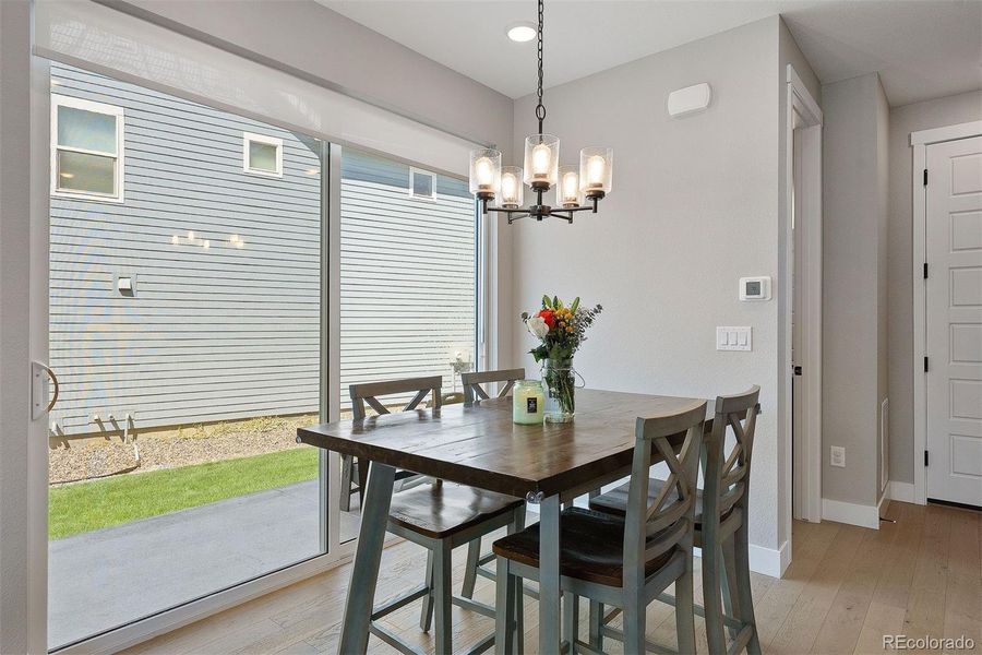 Furnished interior view inside a new home in , Denver (Image 13).
