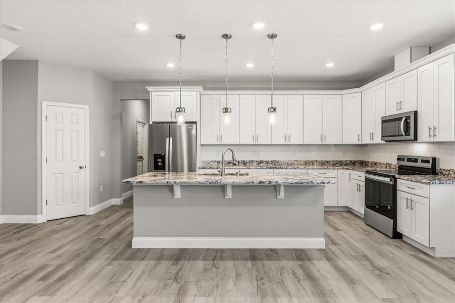 Furnished interior view inside a new home in , Sanford (Image 6).