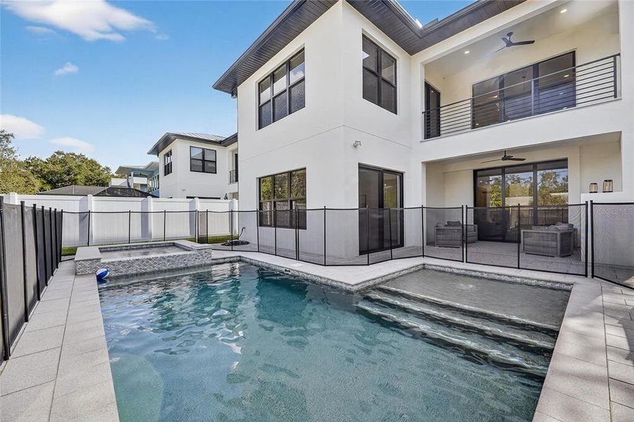 Exterior details and patio area of a home in , Sarasota (Image 28).
