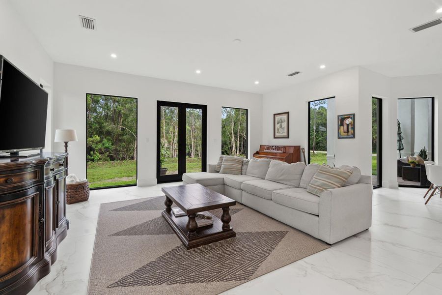 Furnished interior view inside a new home in , Palm Beach Gardens (Image 13).