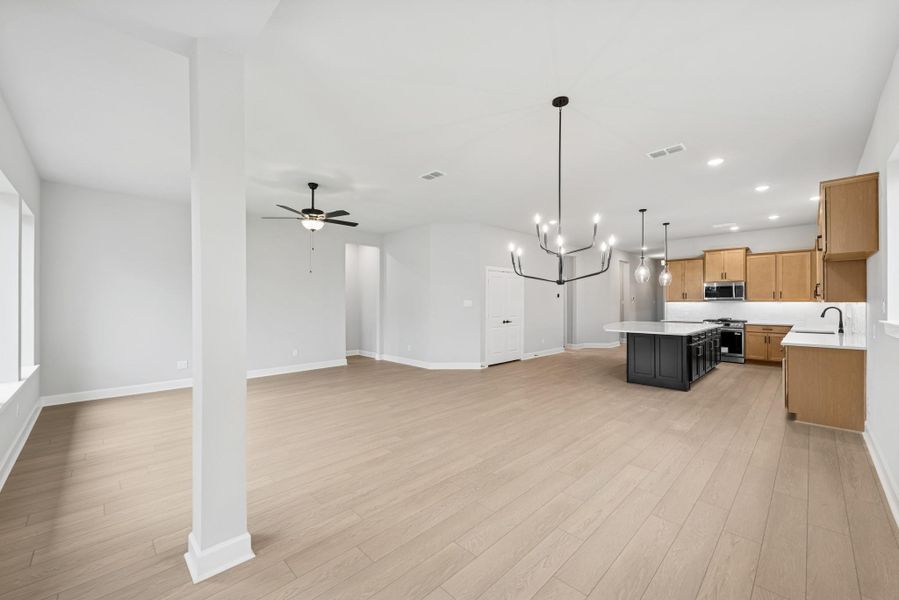 Spacious, unfurnished interior of a new home in Meridiana 55' Homesites, Manvel (Image 24).