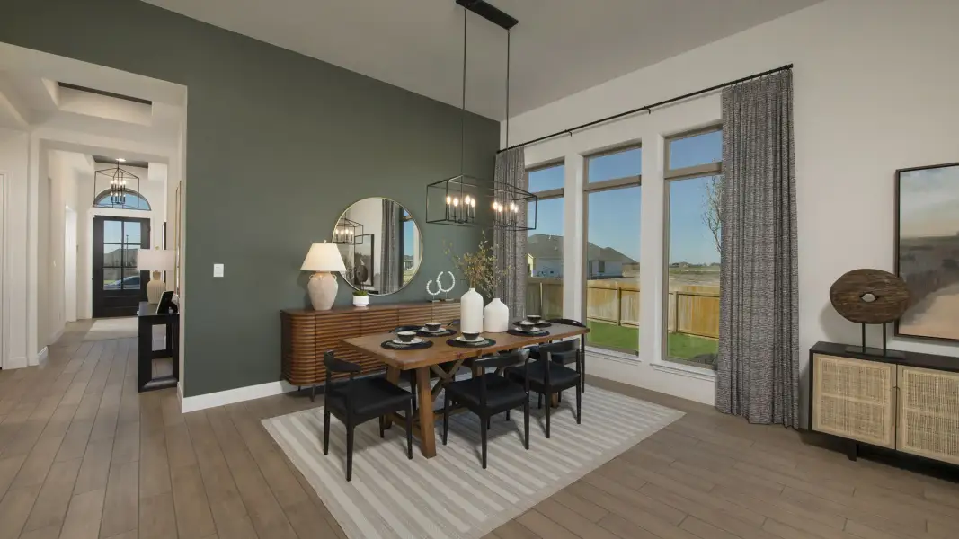Furnished interior view inside a new home in Ramble, Celina (Image 31).