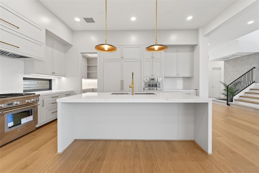 Furnished interior view inside a new home in , Houston (Image 11).