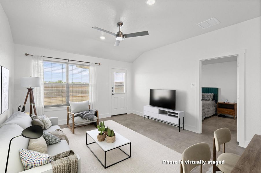 Furnished interior view inside a new home in , Troy (Image 11).