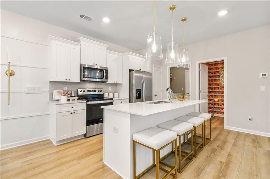 Furnished interior view inside a new home in Bowers Farm, McDonough (Image 8).
