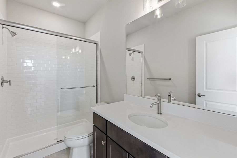 Furnished interior view inside a new home in The Estates Collection at Murphy Creek, Aurora (Image 12).