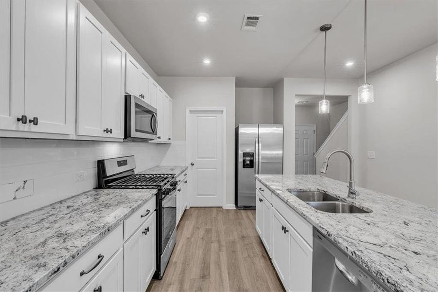 Furnished interior view inside a new home in Sweetlake Grove, Mableton (Image 7).