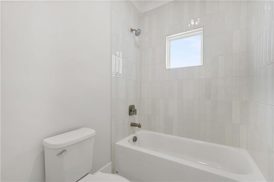 Furnished interior view inside a new home in , Atlanta (Image 15).