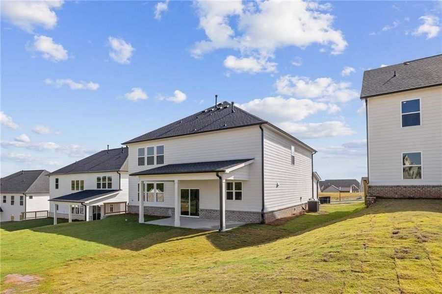 Exterior details and patio area of a home in , Gainesville (Image 29).