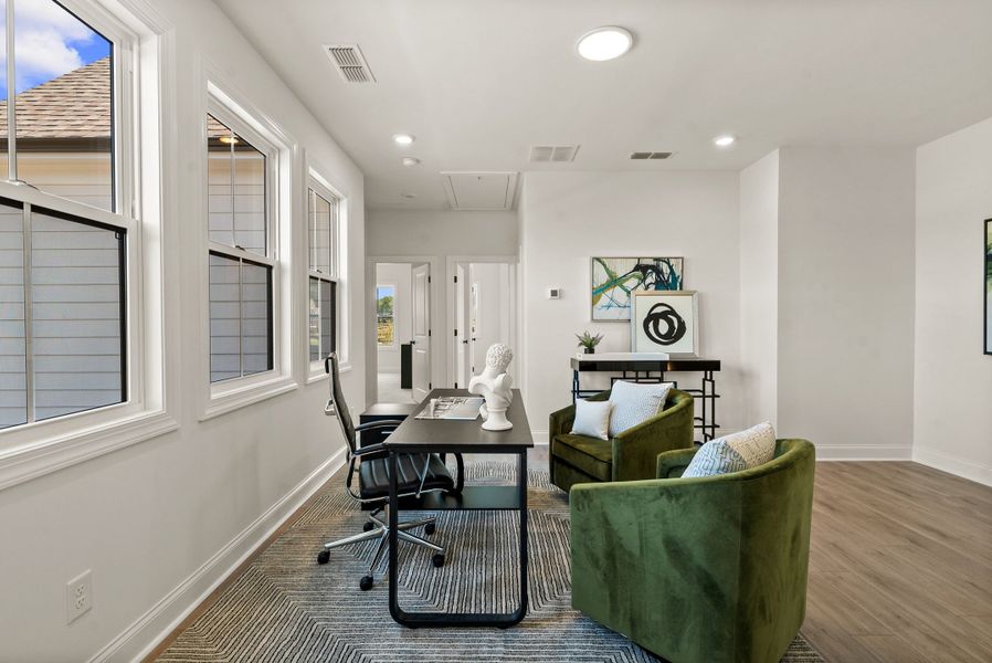 Representative furnished interior of a home built from the The Kenton by The Providence Group in Waterhaven, Cumming (Image 33).