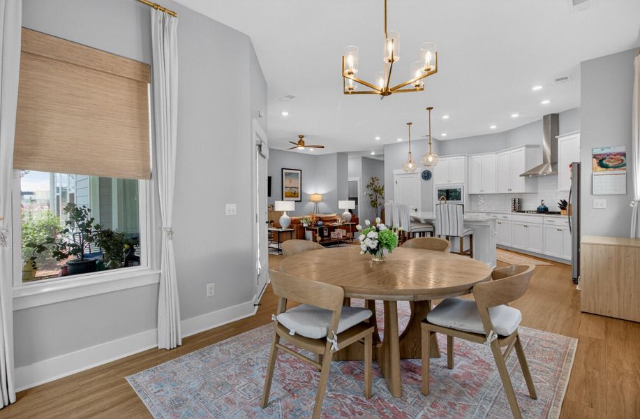 Furnished interior view inside a new home in , Summerville (Image 14).
