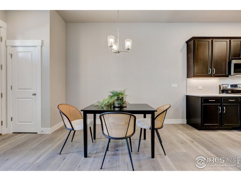 Furnished interior view inside a new home in The Lakes at Centerra - The Shores, Loveland (Image 15).