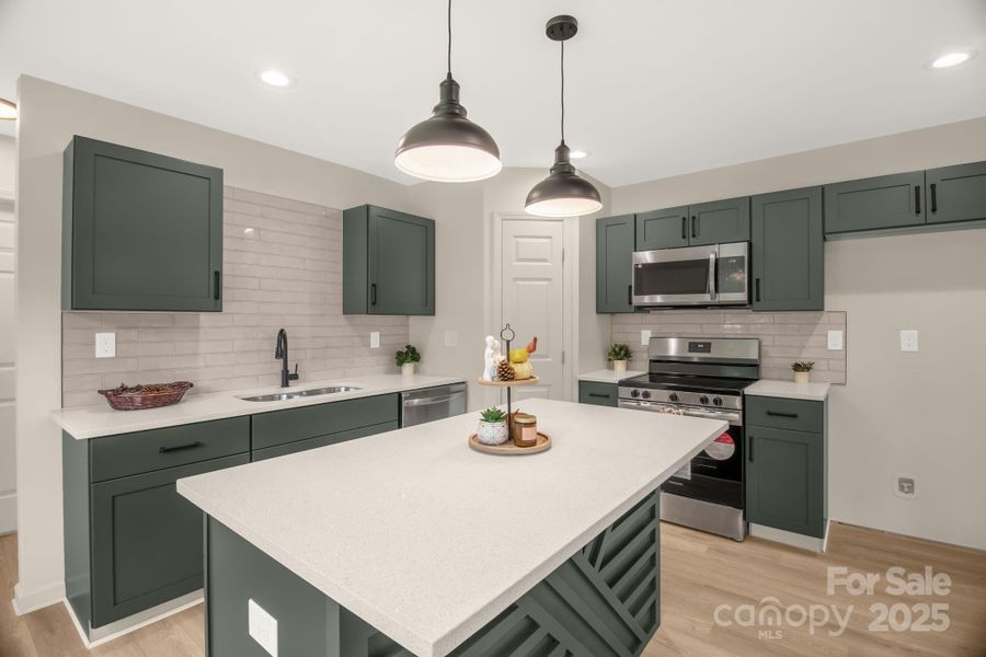 Furnished interior view inside a new home in , Lexington (Image 7).