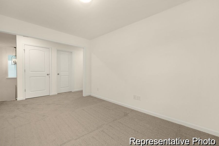 Spacious, unfurnished interior of a new home in Whispering Hills, Locust (Image 16). Spacious, unfurnished interior of a new home in Whispering Hills, Locust (Image 16).