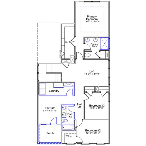 2D floor plan layout of this home in Lakeside Saluda, Greenville, SC (Image 5). 2D floor plan layout of this home in Lakeside Saluda, Greenville, SC (Image 5).