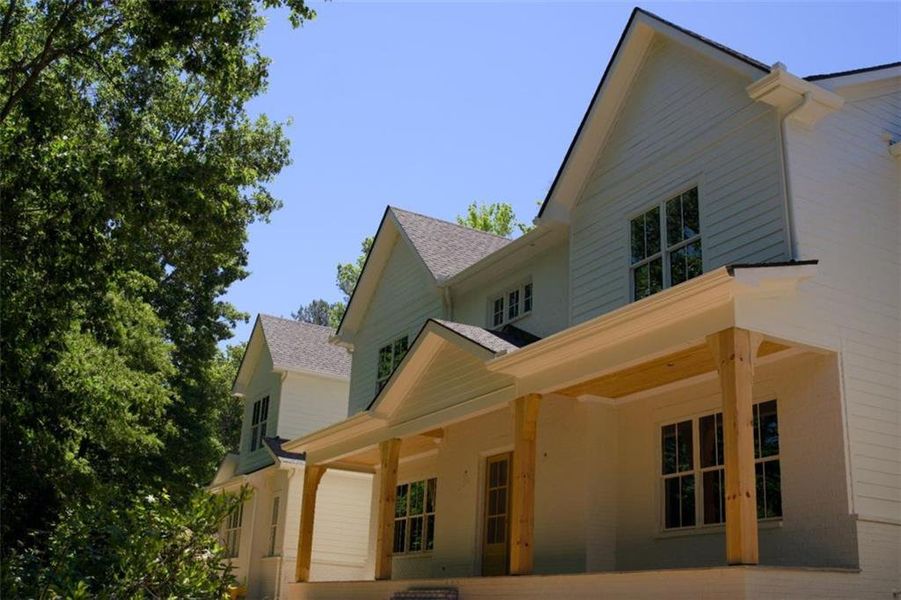 Exterior details and patio area of a home in , Roswell (Image 19). Exterior details and patio area of a home in , Roswell (Image 19).