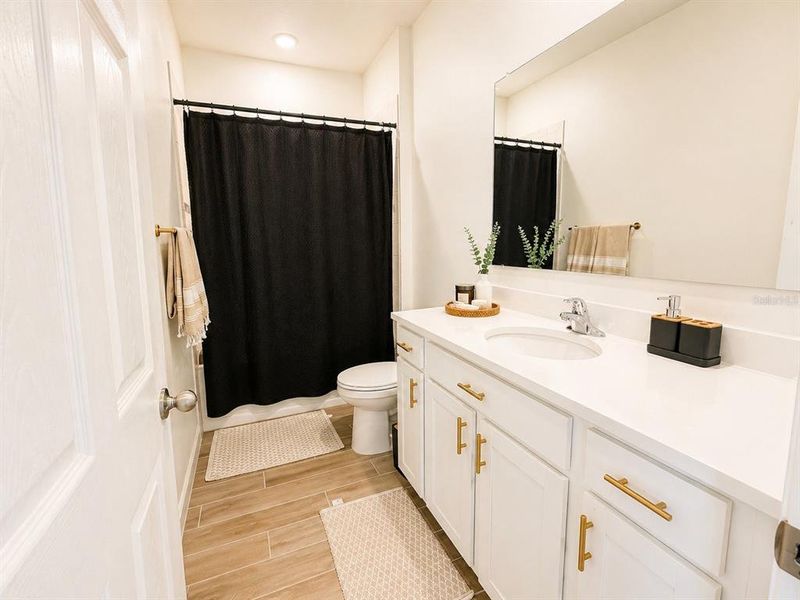 Furnished interior view inside a new home in Crystal Bay Estates, Grant-Valkaria (Image 18).