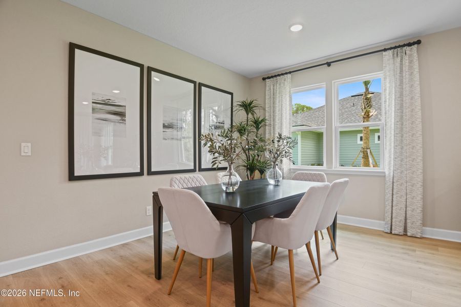 Furnished interior view inside a new home in , Palm Coast (Image 5).