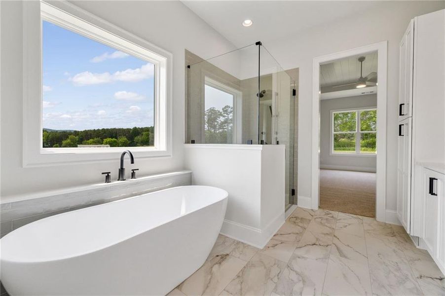 Furnished interior view inside a new home in , Canton (Image 14).
