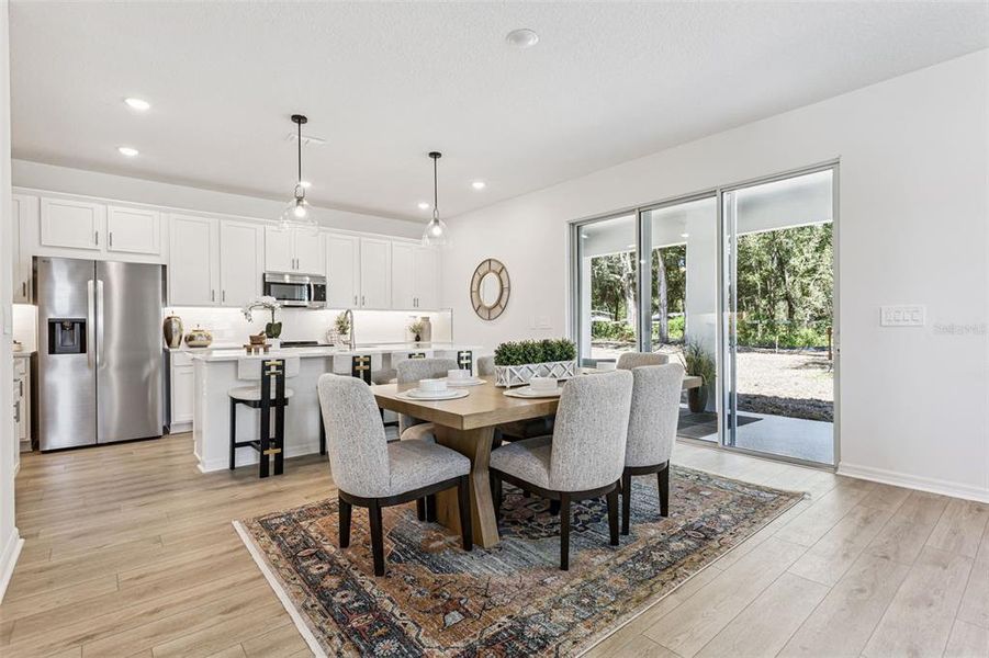 Furnished interior view inside a new home in Estes Reserve, Eustis (Image 5).