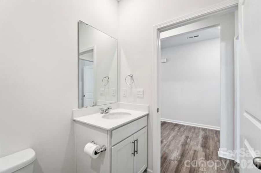 Furnished interior view inside a new home in Secrest Commons, Monroe (Image 16).