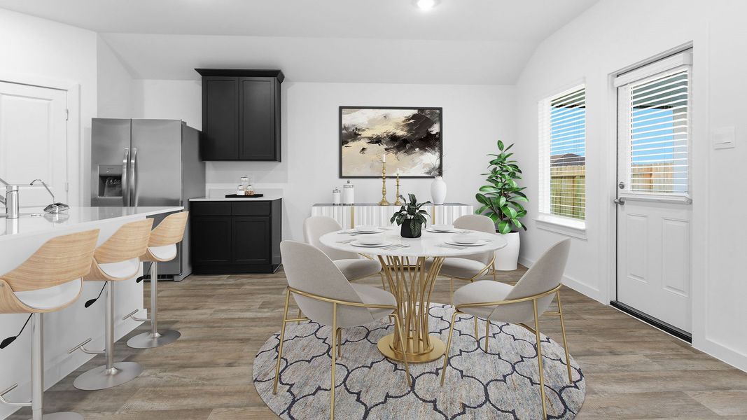 Furnished interior view inside a new home in Evergreen, Rosenberg (Image 7).