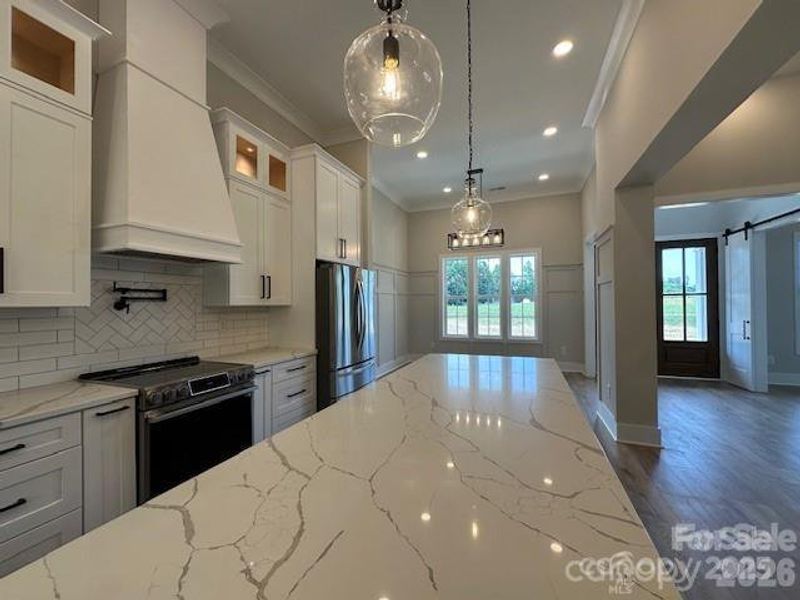 Furnished interior view inside a new home in , Gastonia (Image 4).