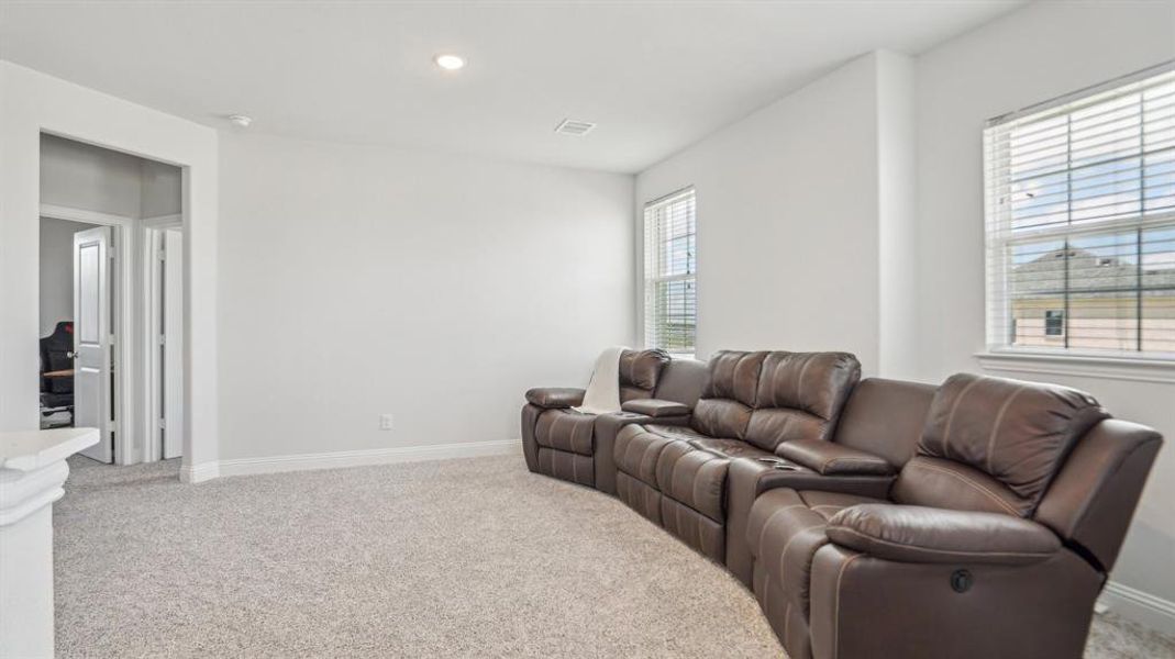 Furnished interior view inside a new home in Venetian, Weston (Image 10).