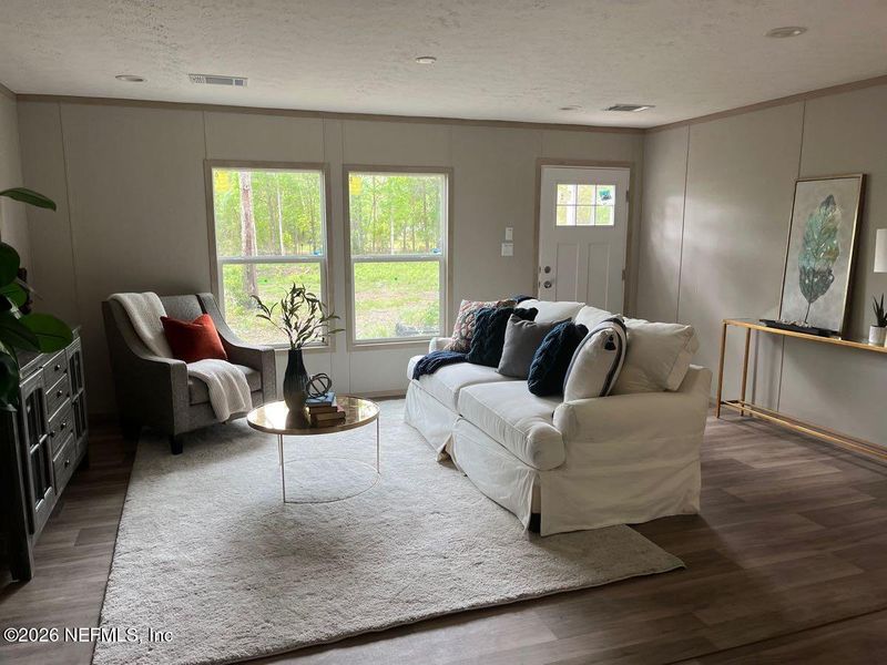 Furnished interior view inside a new home in , Starke (Image 4).