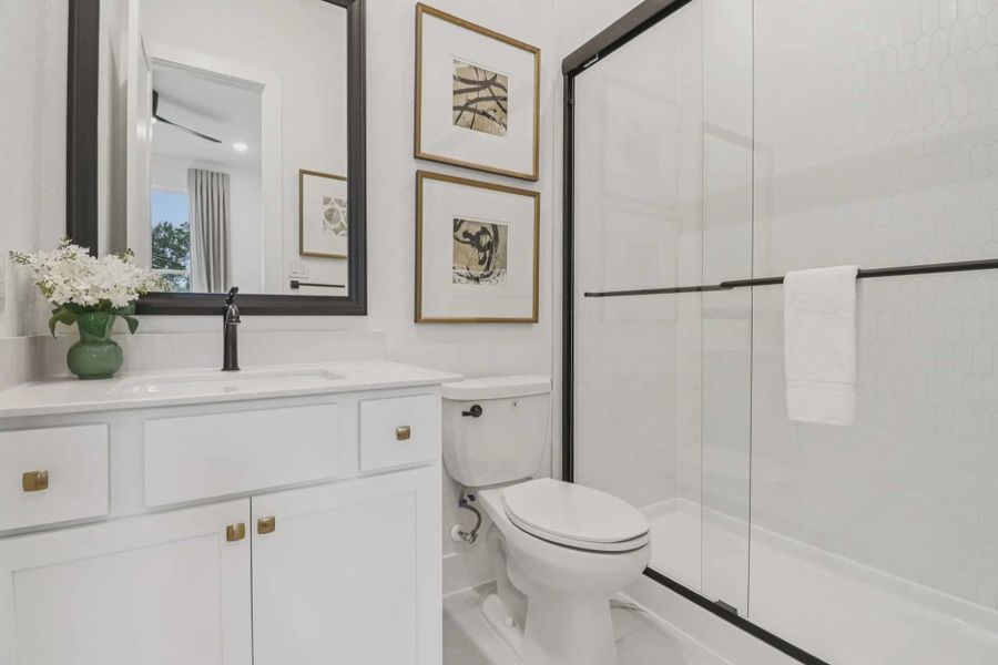 Representative furnished interior of a home built from the Lauren by Chesmar Homes in The Woodlands Hills, Willis (Image 6). Representative furnished interior of a home built from the Lauren by Chesmar Homes in The Woodlands Hills, Willis (Image 6).
