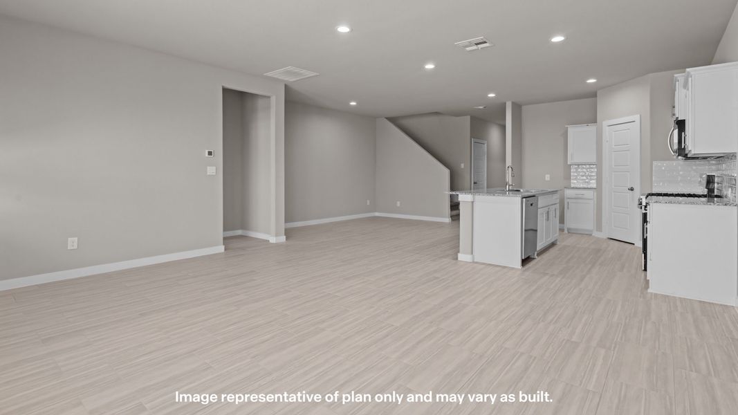 Spacious, unfurnished interior of a new home in Homestead at Parks Bell Ranch, Odessa (Image 10). Spacious, unfurnished interior of a new home in Homestead at Parks Bell Ranch, Odessa (Image 10).