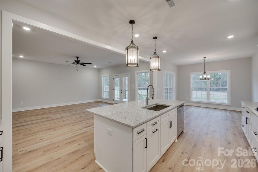 Furnished interior view inside a new home in , Fort Lawn (Image 7). Furnished interior view inside a new home in , Fort Lawn (Image 7).