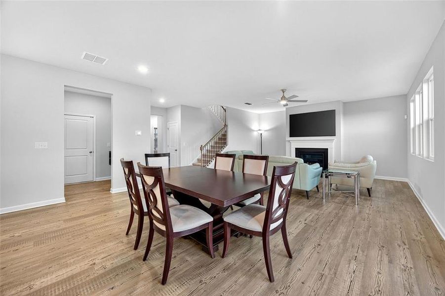 Furnished interior view inside a new home in Bedford Estates, Atlanta (Image 35).