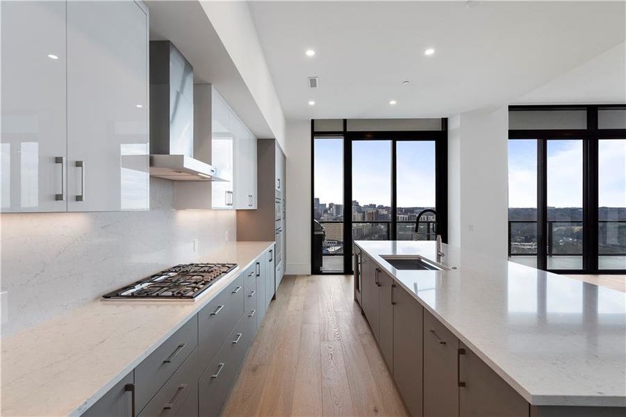 Furnished interior view inside a new home in The Dillon Buckhead, Atlanta (Image 10).