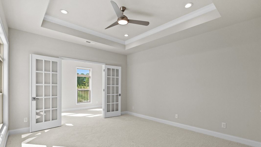 Representative unfurnished interior of a home built from the Promenade III by Epcon Communities in Courtyards by Carrell, Ocean Isle Beach (Image 27). Representative unfurnished interior of a home built from the Promenade III by Epcon Communities in Courtyards by Carrell, Ocean Isle Beach (Image 27).