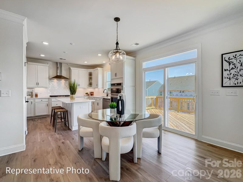 Furnished interior view inside a new home in Ashton Park, Monroe (Image 12).