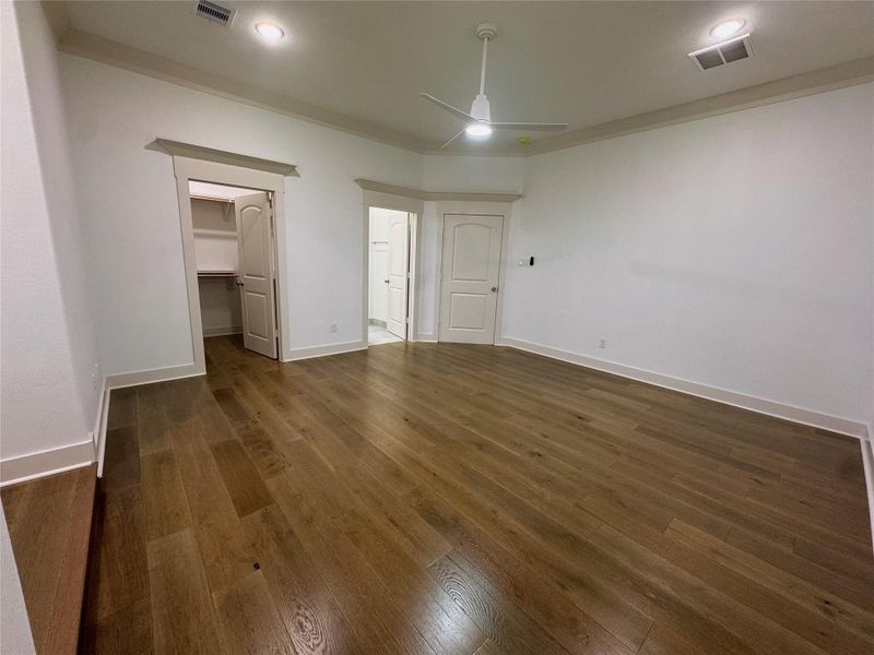 Third bedroom has a walk-in closet and ensuite bathroom