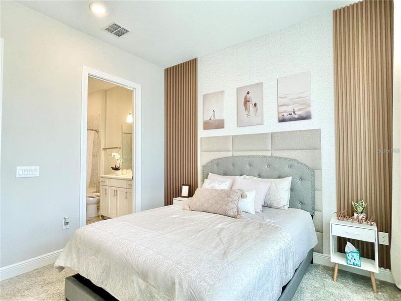 Furnished interior view inside a new home in Parkview Reserve, Orlando (Image 36).