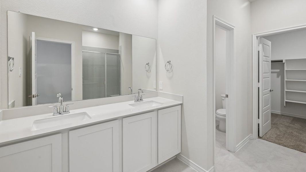 Furnished interior view inside a new home in Lilybrooke at Legacy Hills, Celina (Image 7).