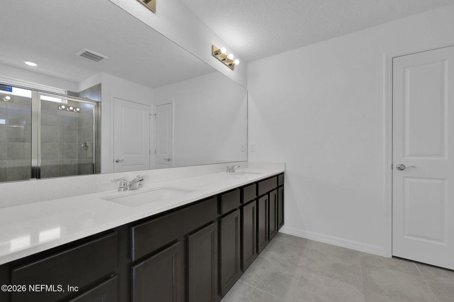 Furnished interior view inside a new home in Wells Landing, Jacksonville (Image 7).