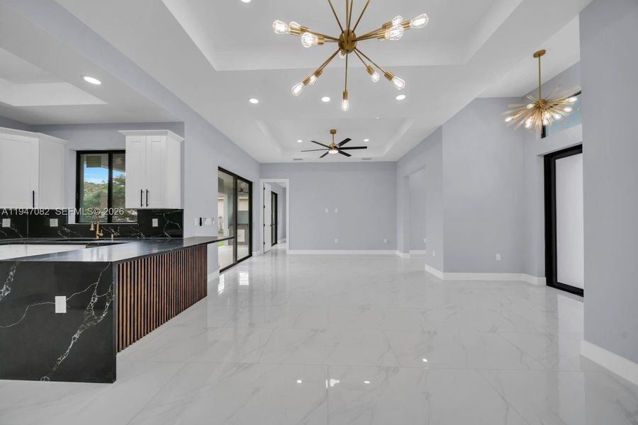 Furnished interior view inside a new home in , Lehigh Acres (Image 8).