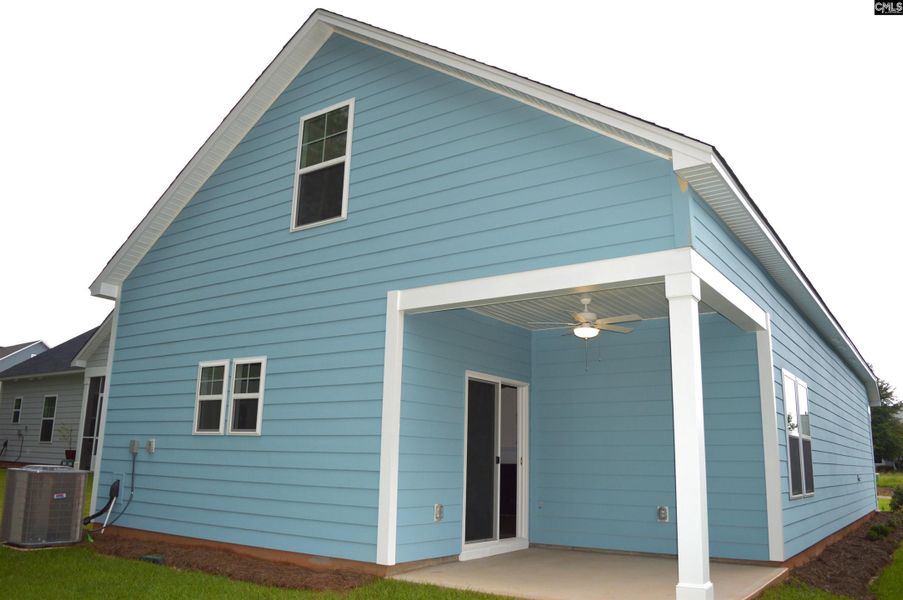 Front exterior of a new home in Bickley Station, Irmo, SC, highlighting curb appeal (Image 19).