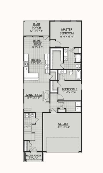 The Barberton II G Floor Plan by DSLD Homes The Barberton II G Floor Plan by DSLD Homes