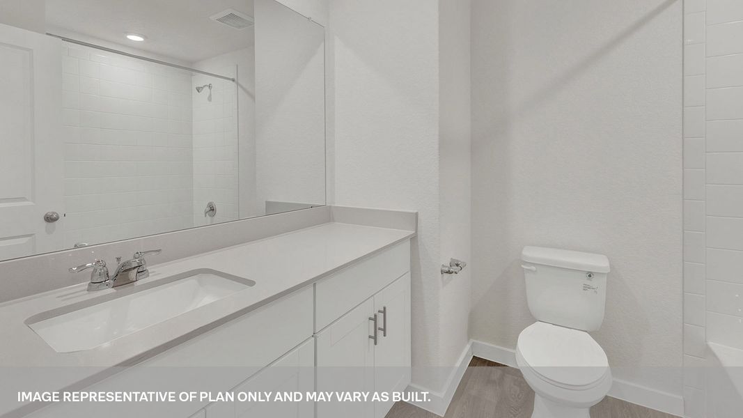 Representative furnished interior of a home built from the The Grayson by D.R. Horton in Sonoma Oaks, Fredericksburg (Image 6).