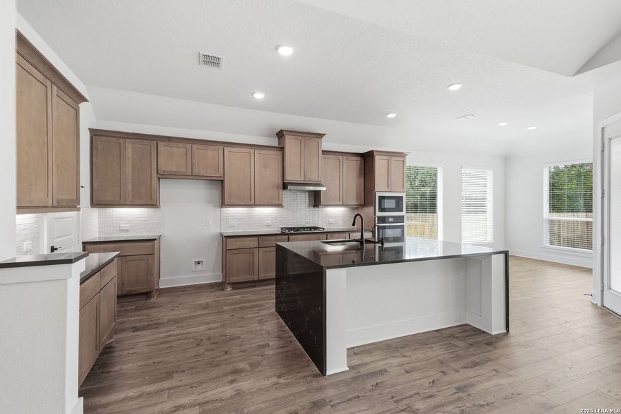 Furnished interior view inside a new home in The Reserve at Potranco Oaks, Castroville (Image 15).