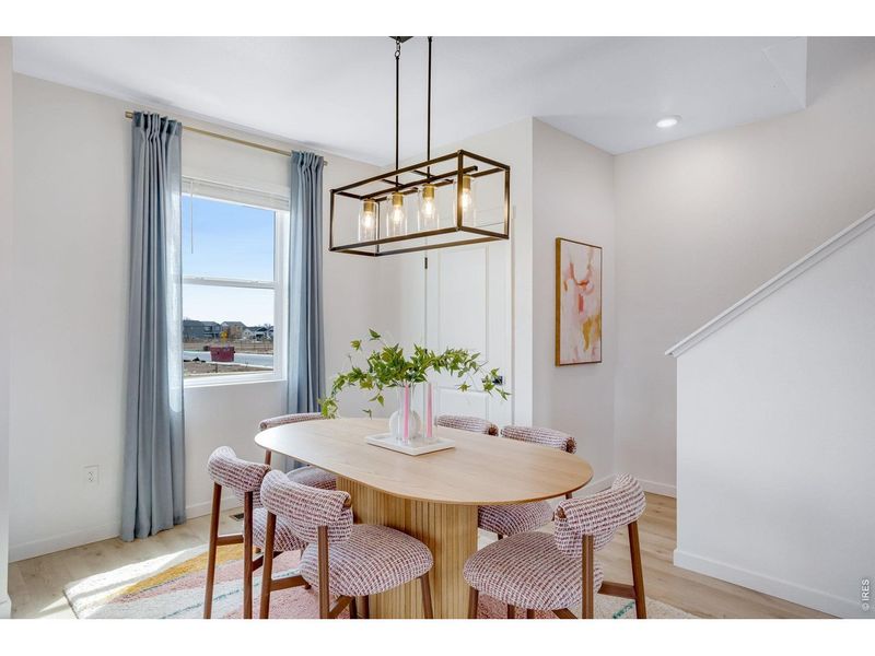 Furnished interior view inside a new home in Prairie Song, Windsor (Image 30).