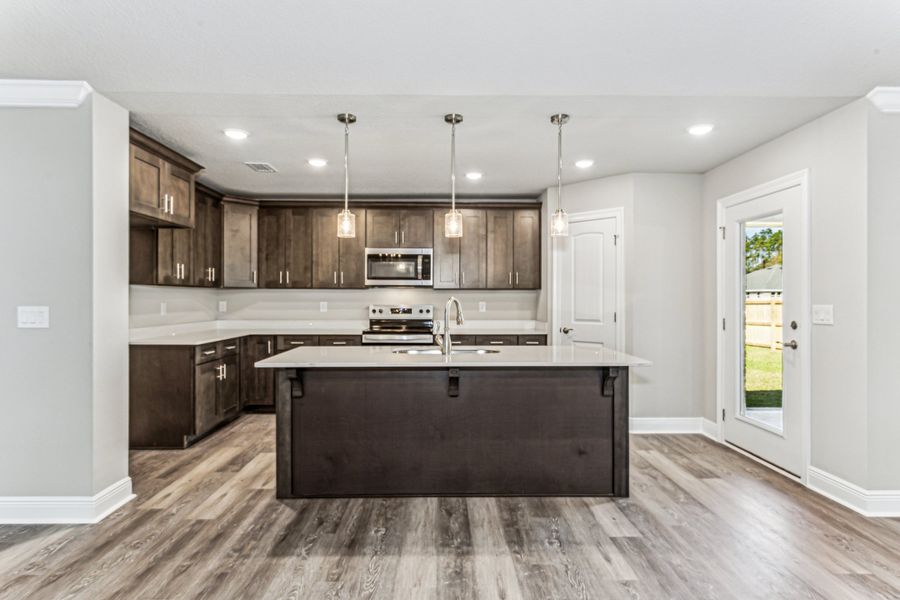 Representative furnished interior of a home built from the The Liberty by Herbst Homes in Prosperity Point, Milton (Image 13).
