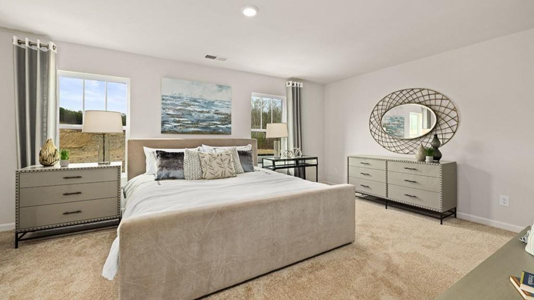 Furnished interior view inside a new home in Sheffield Highlands, Dallas (Image 7).